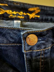 Dark Blue Denim Jeans