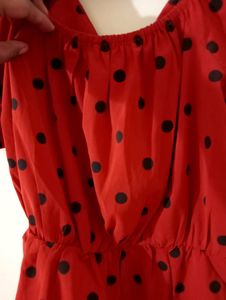 Women&#39;s Polka Dot Top