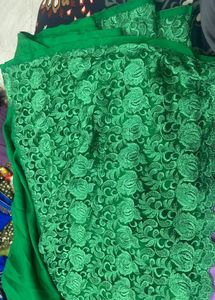 Green Saree