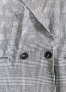 H&amp;M Plaid Blazer