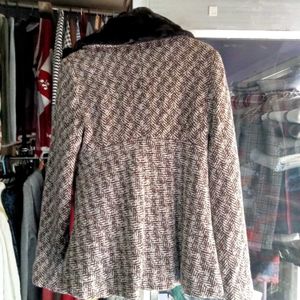 Valencia Fur Collar Coat