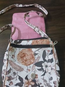 Floral Print Crossbody Bag