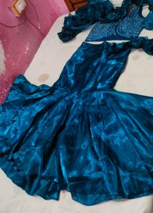 FISH CUT BRANDED DRESS