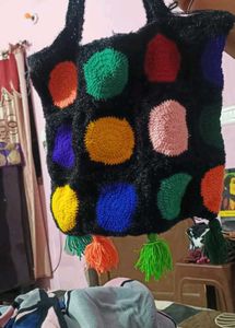 Crochet Granny Square Bag