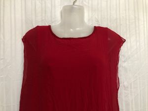 Elie Tahari Red Stylish Top