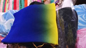 2 colour saree