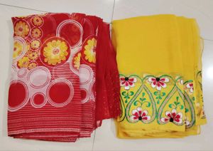 chiffon saree