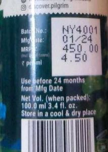 Pilgrim Scalp Scrub for hair anti dandruff buildup