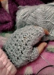 Handmade Fingerless Gloves