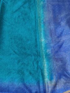 Elegant Blue Saree