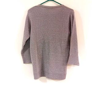 FIG shimmering  Knit Top