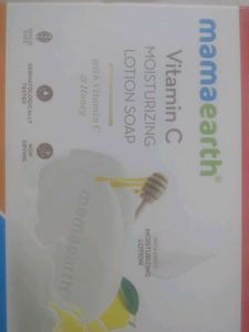 Mamaearth Vitamin C Moisturizing Lotion Soap