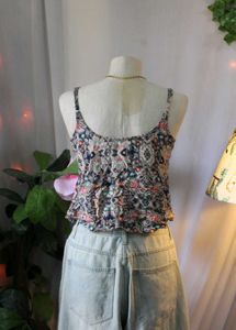 Patterned Cami Top