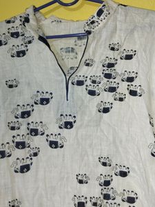 Elephant Print Kurti For Women