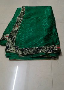 Green Saree