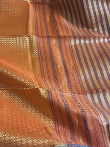 Orange Ethnic ponadai shawl