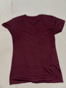 Burgundy T-Shirt