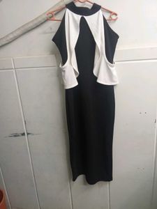 Chic Black &amp; White Dress