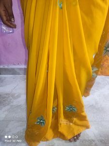 Yellow Saree