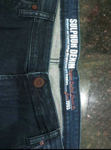 new sulphur Blue Denim Jeans