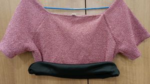 Glittery Crop Top