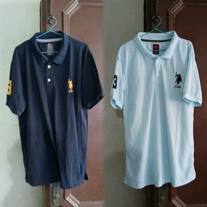 Combo Pack Of US Polo Assn T-SHIRTS -