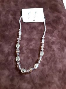 New Crystal Beaded Necklace