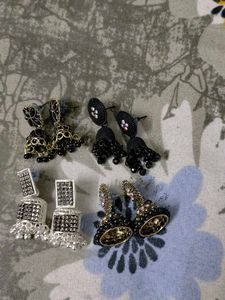 Combo Of Jhumkis