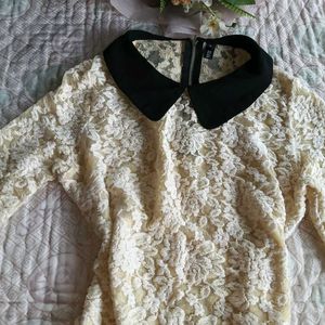 Lace Long Sleeve Top