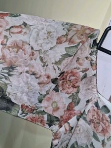 Floral Print Mini Dress