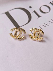 Chanel Inspired Earrings
