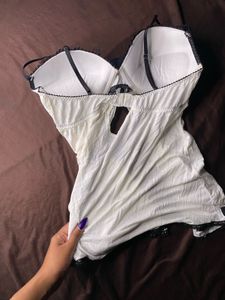 Sexy Babydoll Bustier Lingerie