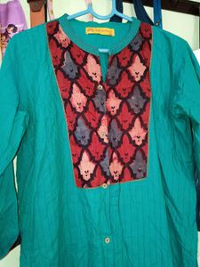 Teal Long Sleeve Tunic