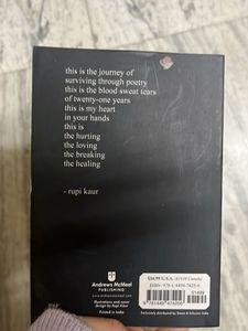 Milk And Honey By Rupi Kaur