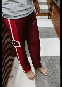Maroon Jordan Track Pants
