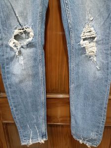 Male Zara Front Button Jeans