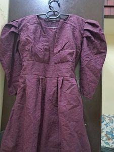 New* party Dress maroon