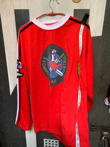 Red Graphic vintage  Print T-Shirt