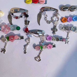 aesthetic hair clips combo