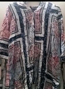 Floral Print Button-Down Shirt