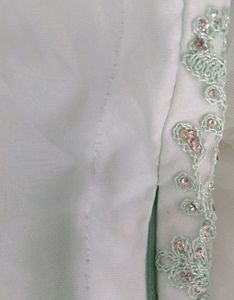 Machine Embroidery Bridal Wear Lehenga