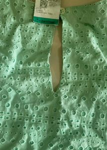 Mint Green Eyelet Tank Top