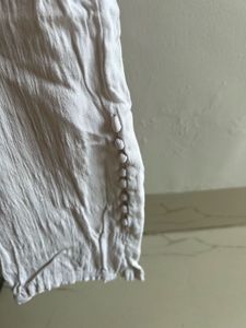 White trouser for ethnic wear and other