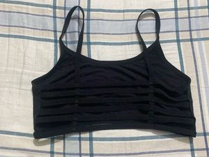 Black Bralette Top