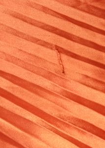 Orange Full Length Skirt