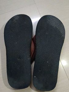 Cloudy Floral Flip Flops