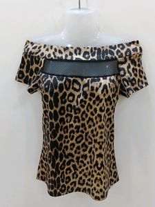 Leopard Print Top For Girls