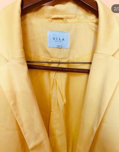 Vila Yellow Blazer