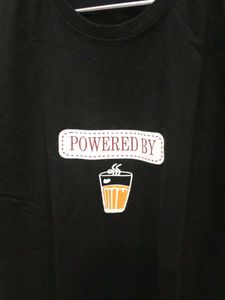 unisex tshirt chai print