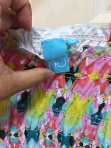 Multicoloured Elegant Dress